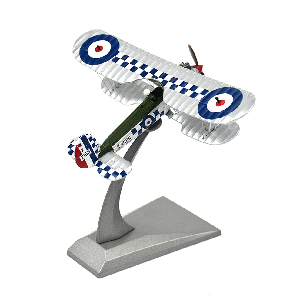 1/72 scale diecast Bristol Bulldog aircraft model