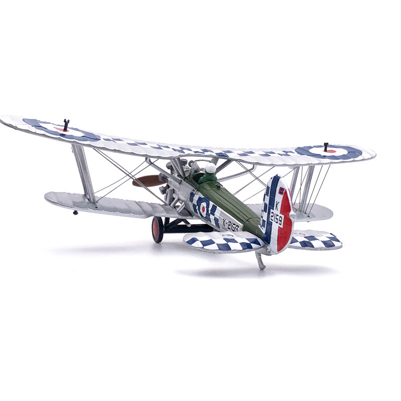 1/72 scale diecast Bristol Bulldog aircraft model