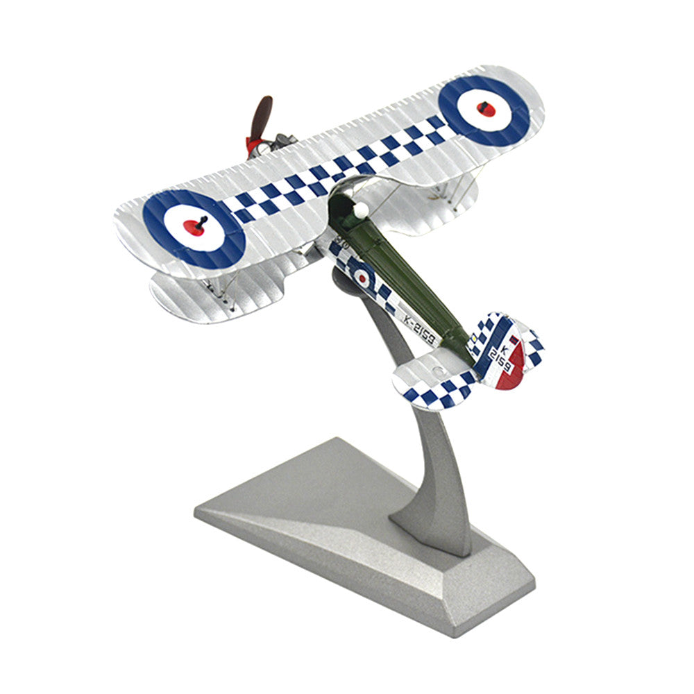 1/72 scale diecast Bristol Bulldog aircraft model1/72 scale diecast Bristol Bulldog aircraft model