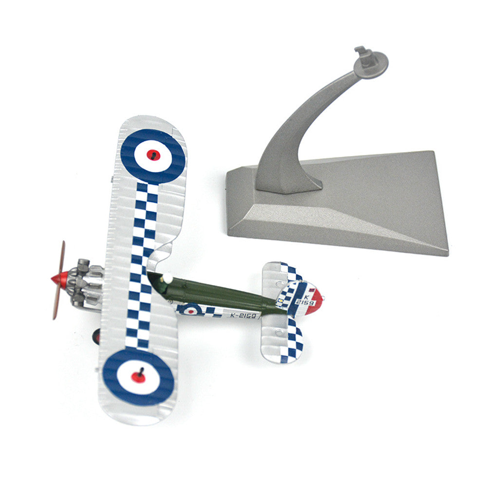 1/72 scale diecast Bristol Bulldog aircraft model