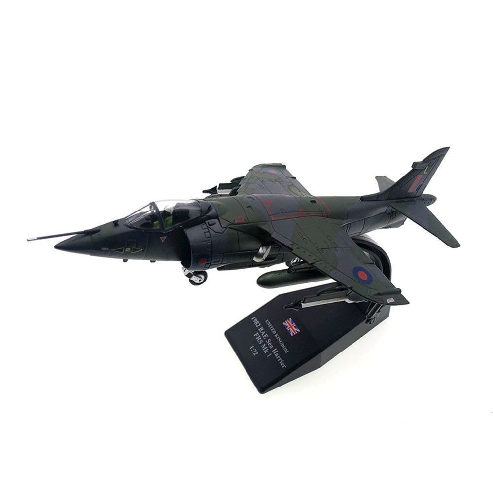 1/72 scale diecast Sea Harrier VOTL fighter aircraft model