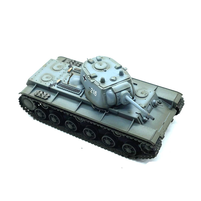 prebuilt 1/72 scale KV-1 tank model 36293