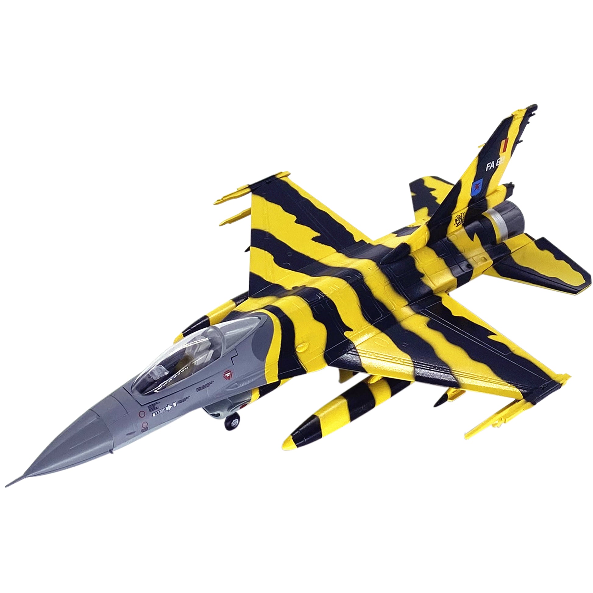 1/72 scale assembled aircraft model F-16A
