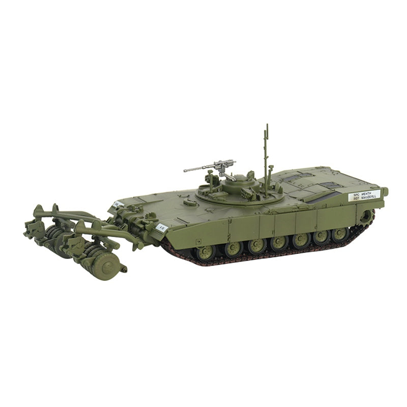 M1 Panther II Abrams mine clearing tank pre-built 1/72 scale