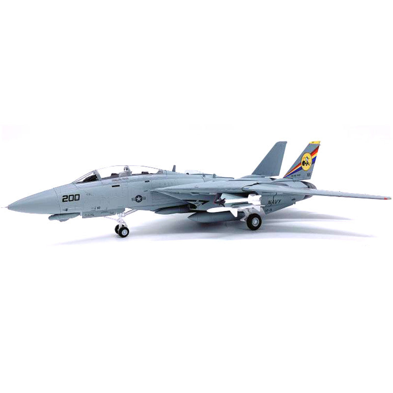 prebuilt 1/72 scale F-14D Tomcat fighter aircraft model 37194