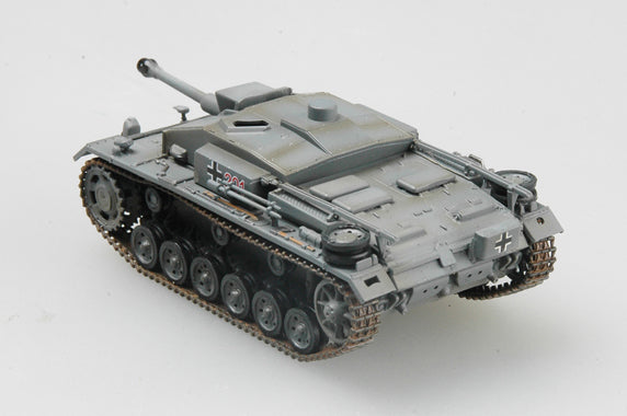 prebuilt 1/72 scale Sturmgeschutz III tank destroyer model 36146