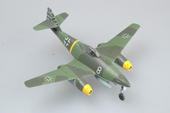 prebuilt 1/72 scale Me 262 A-1a fighter aircraft model 36366