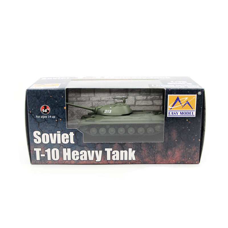 1/72 scale prebuilt T-10 Soviet heavy tank model 35173