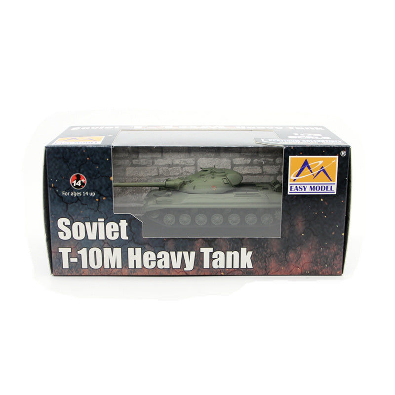 1/72 scale prebuilt T-10M Soviet heavy tank model 35176