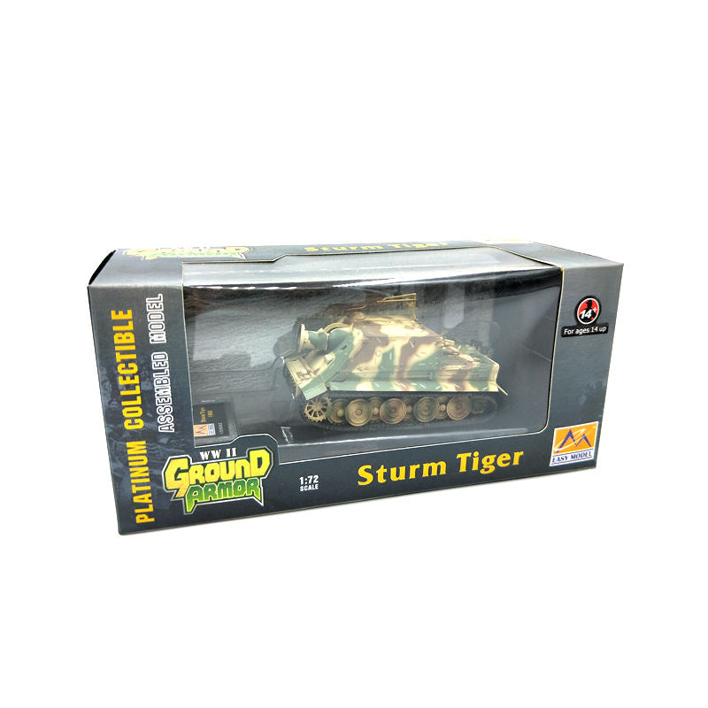 prebuilt 1/72 scale Sturmtiger assault gun plastic model 36102