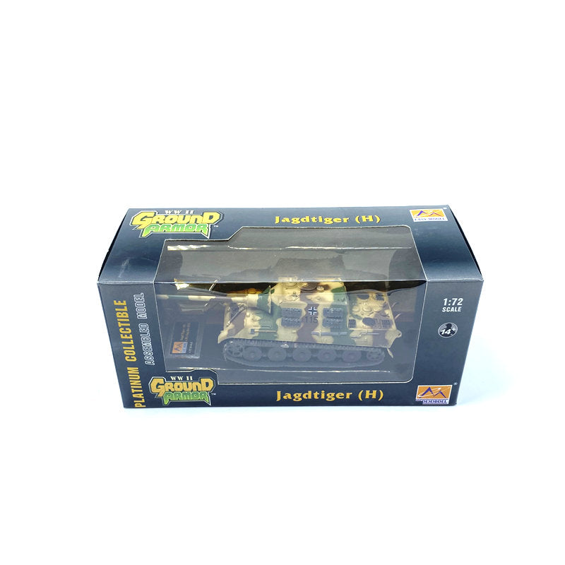 prebuilt 1/72 scale Jagdtiger Henschel tank destroyer model 36109