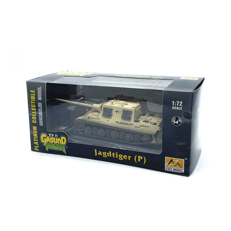 prebuilt 1/72 scale Jagdtiger German WWII tank destroyer model 36116