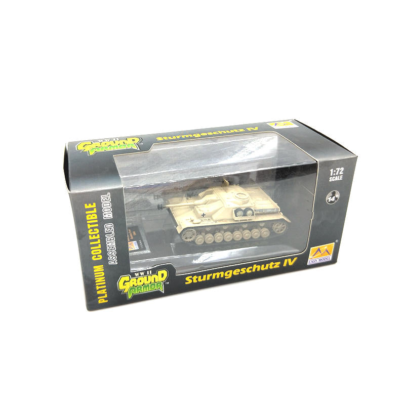 prebuilt 1/72 scale Sturmgeschutz IV armored vehicle model 36131