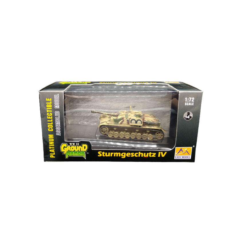 prebuilt 1/72 scale Sturmgeschutz IV assault gun model 36132