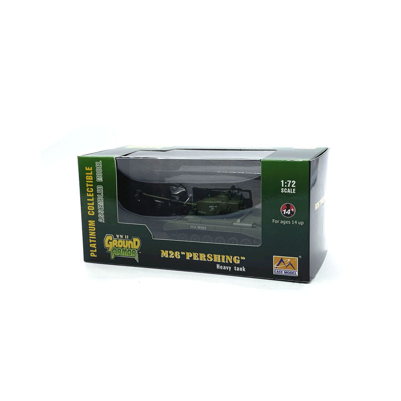 prebuilt 1/72 scale M26 Pershing tank M26E2 model 36202