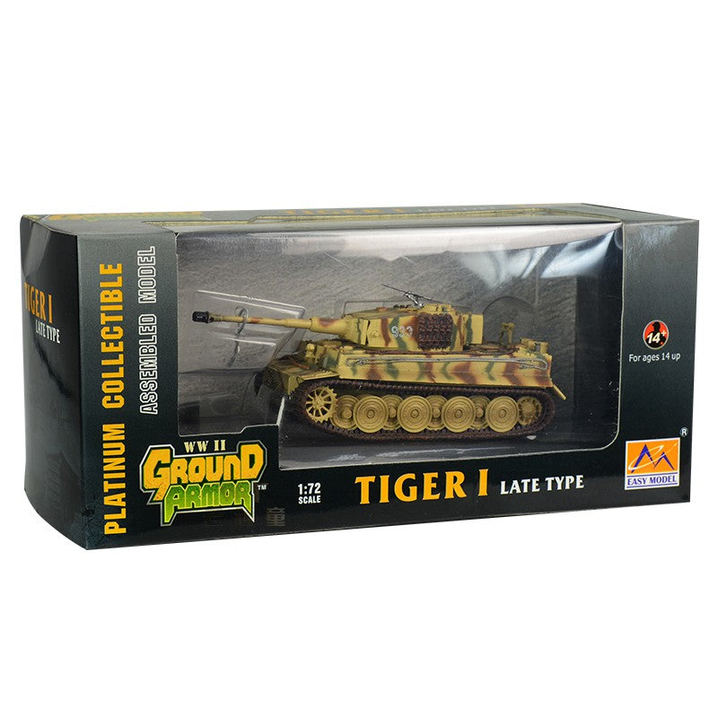 Tiger I model tank 36218 package