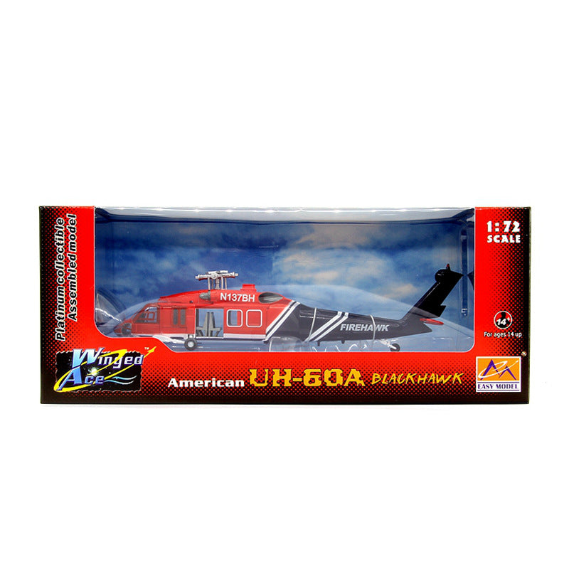 1/72 scale prebuilt UH-60A Firehawk helicopter model 37019