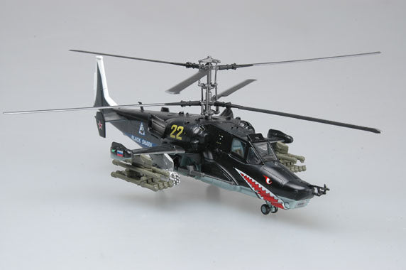 prebuilt 1/72 scale Ka-50 Black Shark helicopter model 37024
