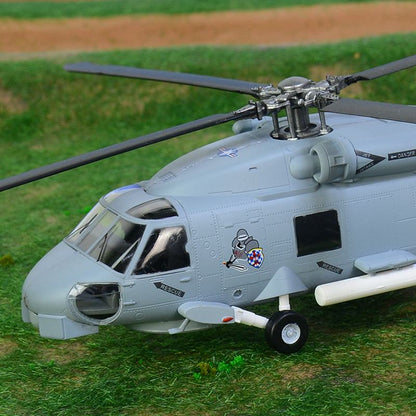 prebuilt SH-60B Seahawk helicopter model head