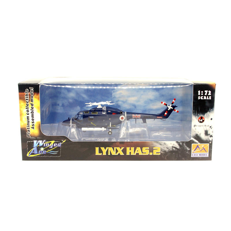 prebuilt 1/72 scale Lynx helicopter model 37093