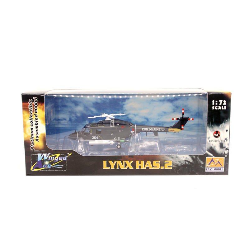 prebuilt 1/72 scale Lynx helicopter model 37095