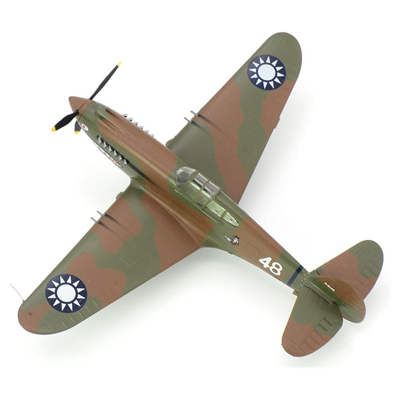 1/72 scale P-40 flying tiger model aircraft