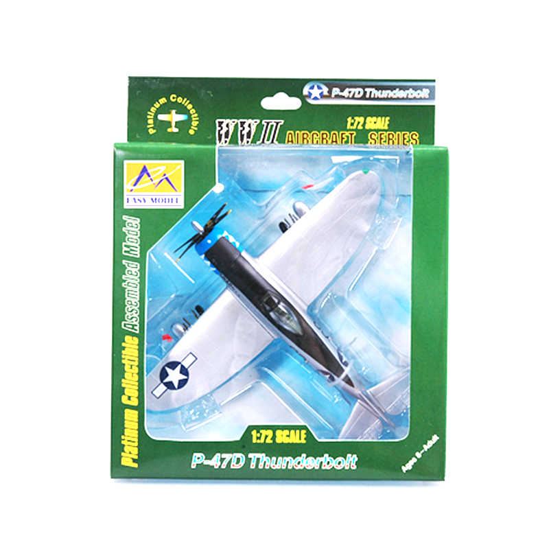 1/72 scale prebuilt P-47D Thunderbolt WWII US fighter model 37289
