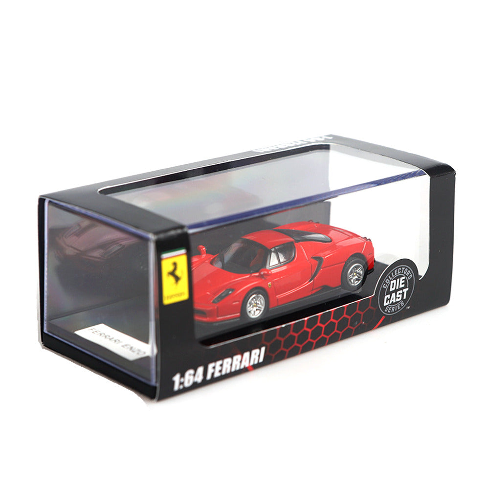 Enzo Ferrari (Red) 1/64 Scale Diecast Metal Car Collectible Model