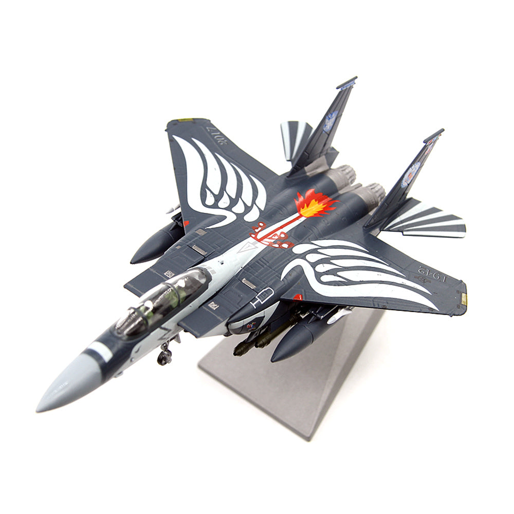 F 15E Strike Eagle Fighter 1 100 Scale Diecast Aircraft Model Old Boy f-15e-strike-eagle-fighter-1-100-scale-diecast-aircraft-model-old-boy