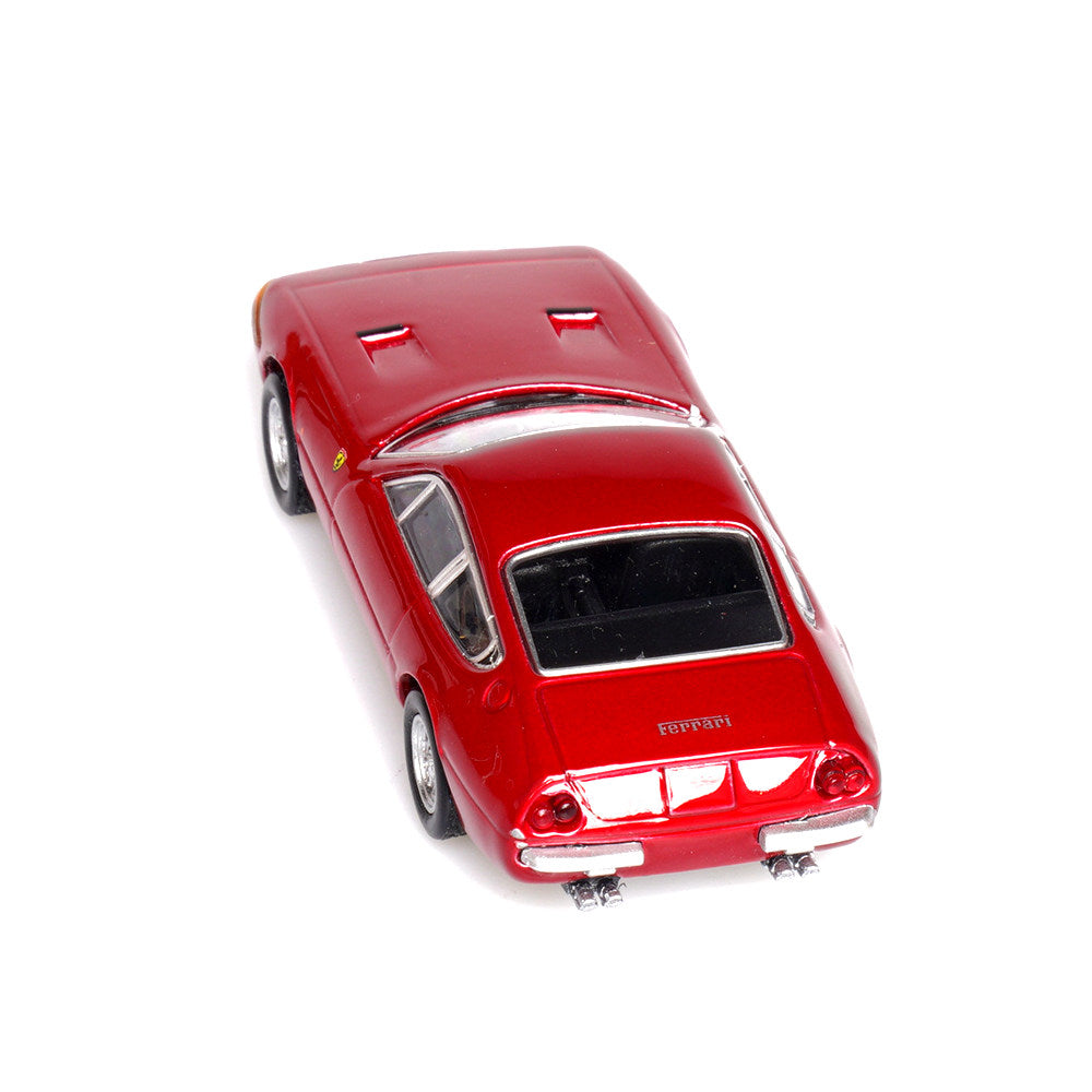 Ferrari 365 (Metallic Red) 1/64 Scale Diecast Metal Sports Car Collectible Model