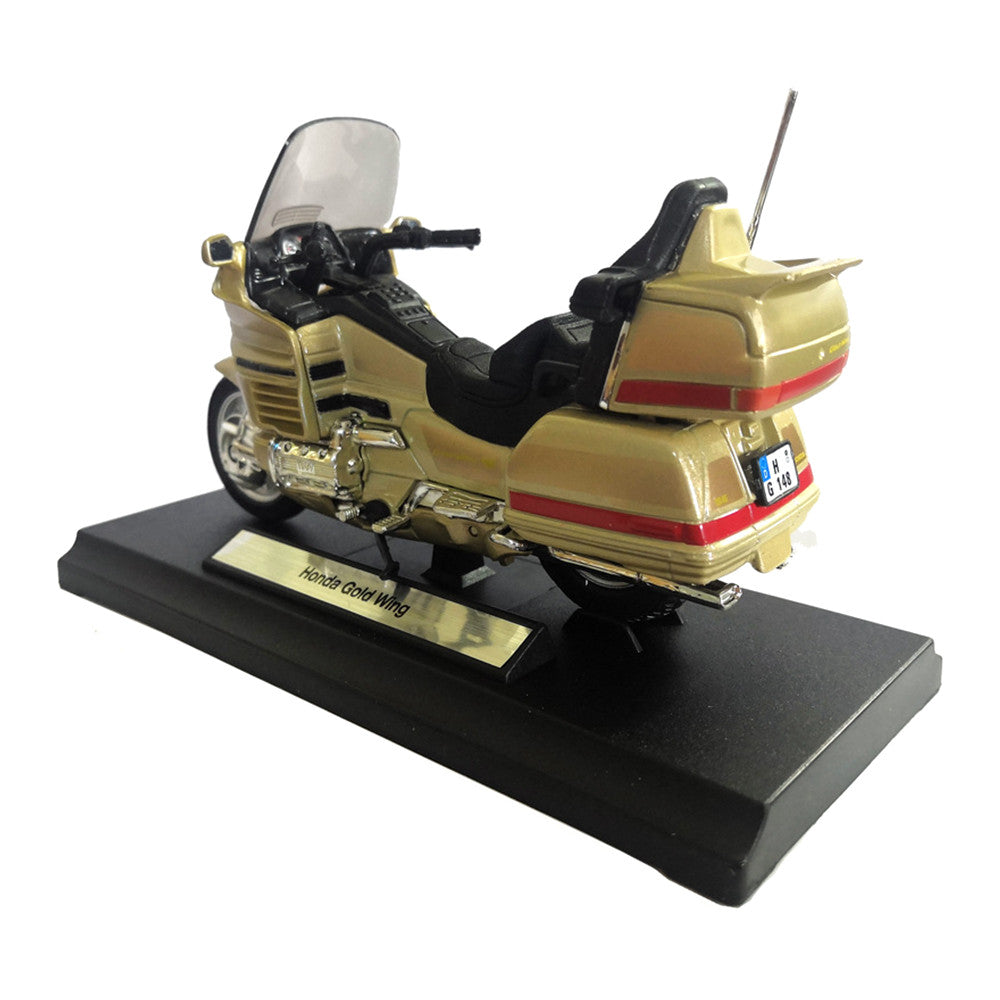 Honda Gold Wing 1/18 Scale Diecast Metal Motorcycle Collectible Model