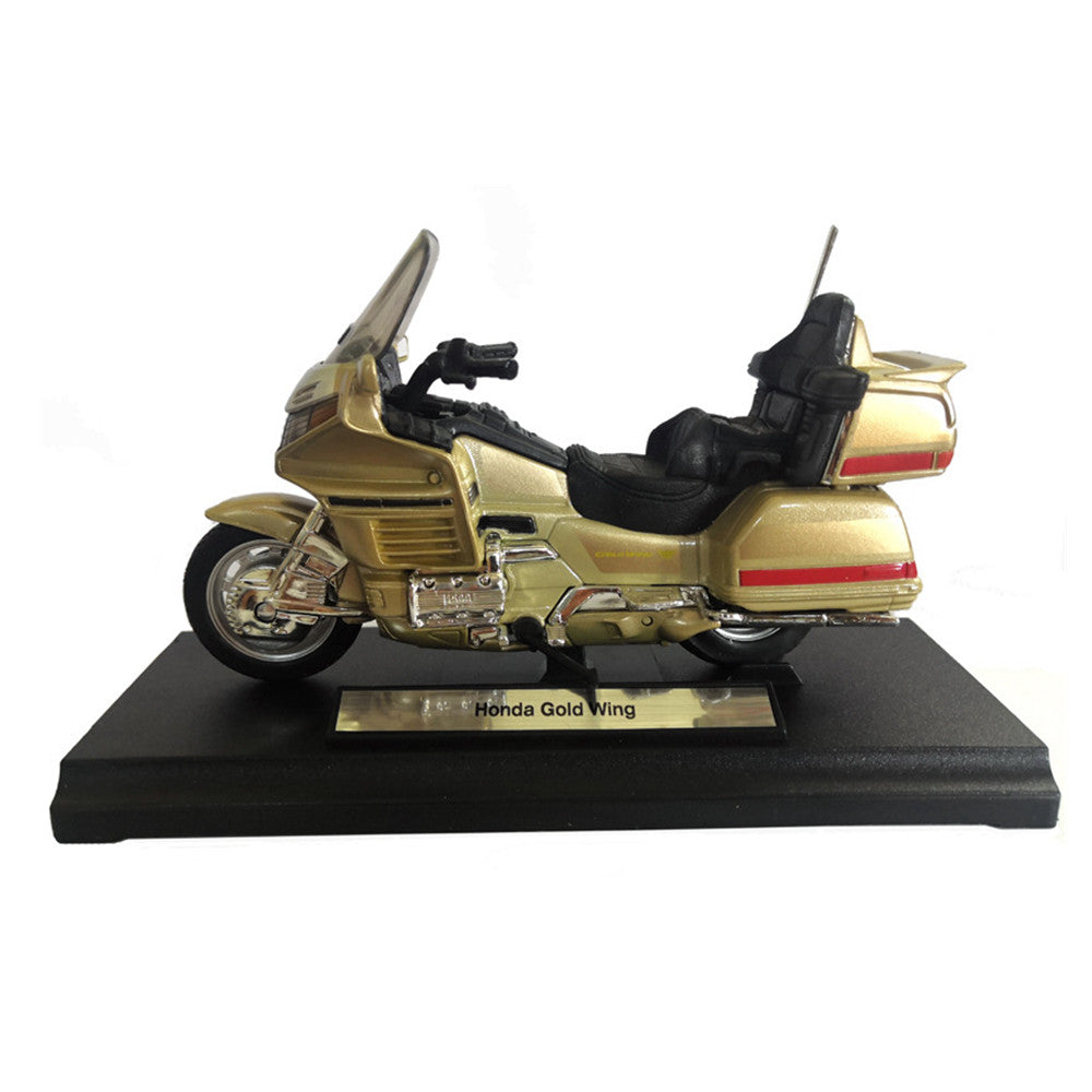 Honda Gold Wing 1/18 Scale Diecast Metal Motorcycle Collectible Model