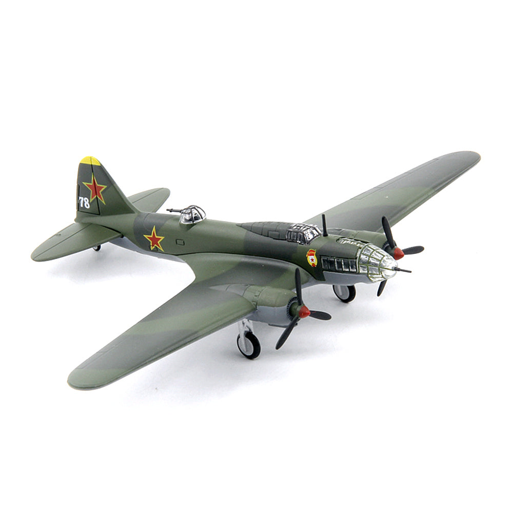 1/144 scale diecast Il-4 aircraft model