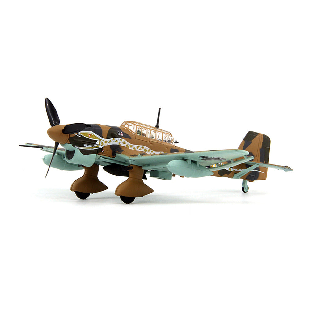 1/72 scale diecast Ju 87 dive bomber aircraft model