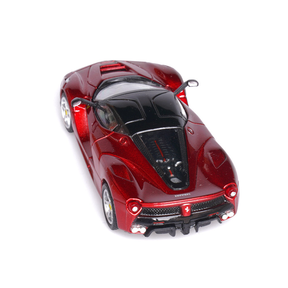 LaFerrari (Metallic Red) 1/64 Scale Diecast Metal Sports Car Collectible Model