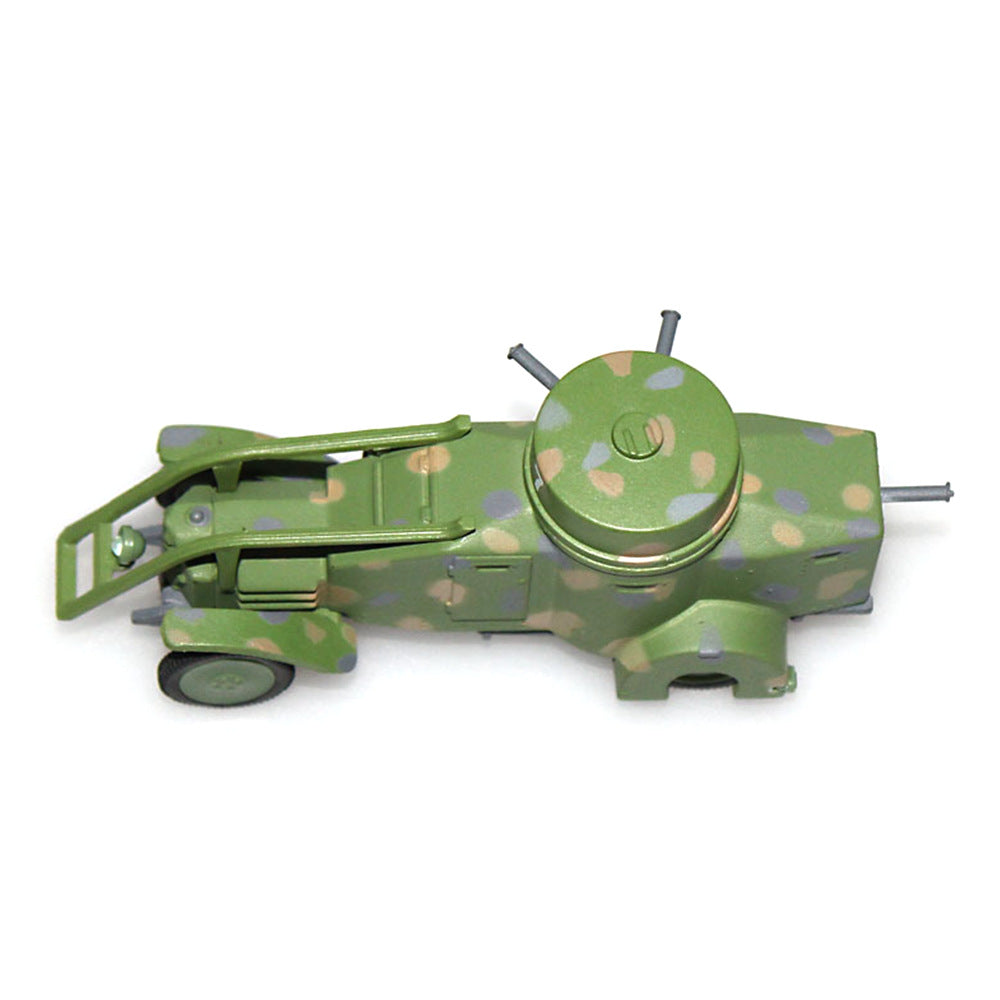 1/72 scale diecast Lancia 1ZM armored car model