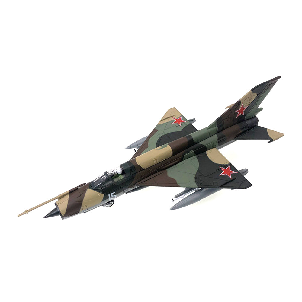 1/72 scale diecast MiG-21 aircraft model