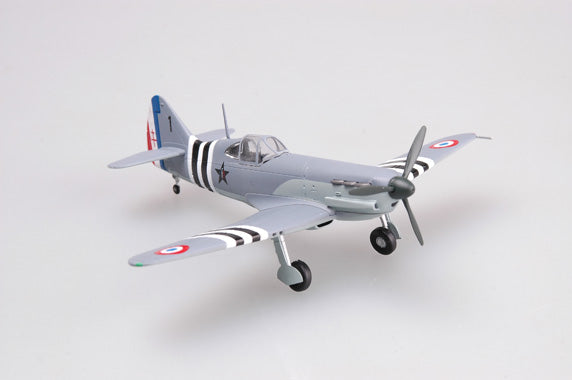prebuilt 1:72 scale D.520 fighter French WWII airplane model 36337