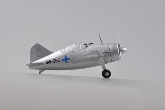 prebuilt 1/72 scale F2A Buffalo fighter aircraft model 36384