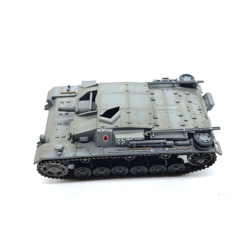 prebuilt 1/72 scale WWII StuG III assault gun vehicle model 36140