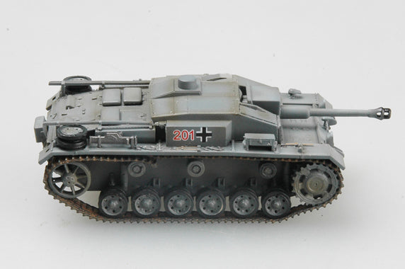 prebuilt 1/72 scale Sturmgeschutz III tank destroyer model 36146