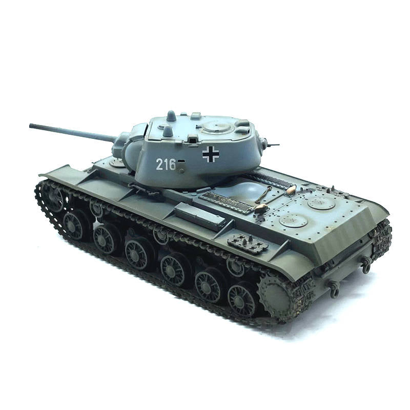 prebuilt 1/72 scale KV-1 tank model 36293