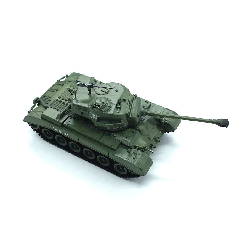 prebuilt 1/72 scale M26 Pershing tank M26E2 model 36202
