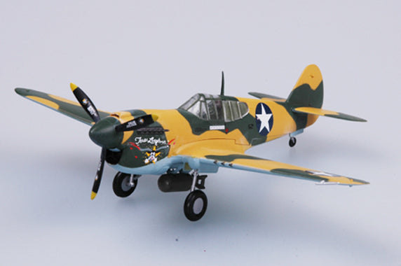 1/72 scale prebuilt P-40E WWII fighter aircraft model 37273