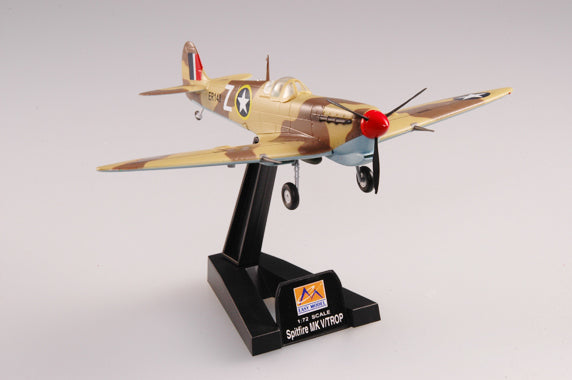 prebuilt 1/72 scale Spitfire Mk Vb fighter aircraft model 37219