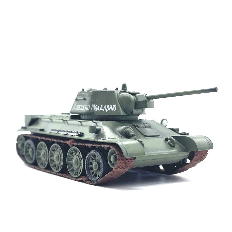 prebuilt 1/72 scale T-34-76 medium tank model 36267