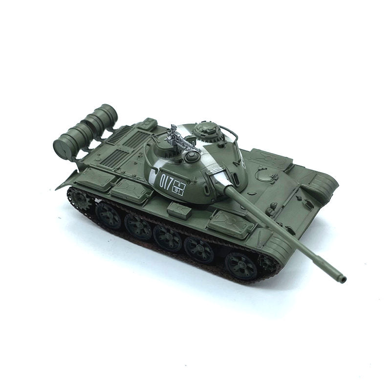 prebuilt 1/72 scale T-54 plastic tank model 35021