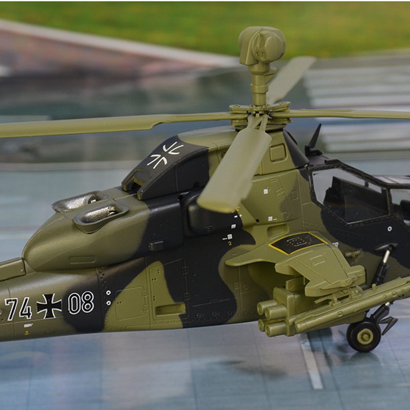 1/72 scale pre-painted tiger EC665 helicopter model