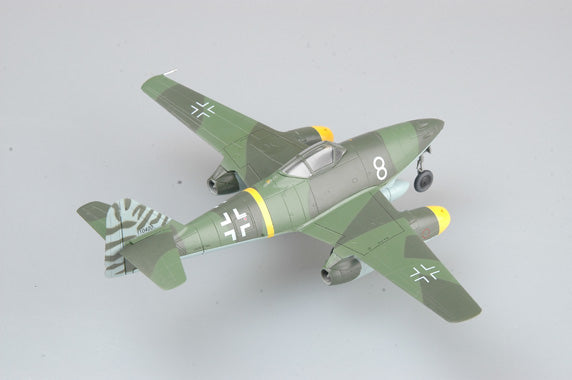 prebuilt 1/72 scale Me 262 A-1a fighter aircraft model 36366