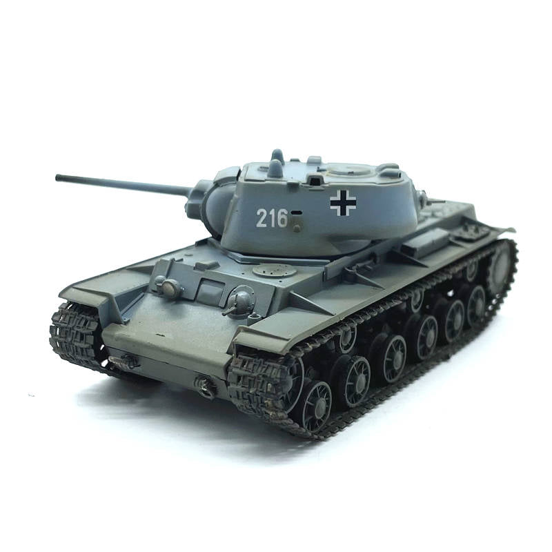 prebuilt 1/72 scale KV-1 tank model 36293